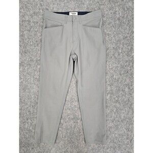 Birddogs Men's Gray Stretch Unlined Performance Golf Pants 30 x 28 Latest Style
